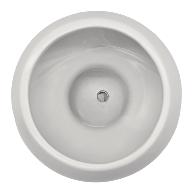 Set 3 Macetero Maceta De Ceramica Con Forma De Seta Blanco-4