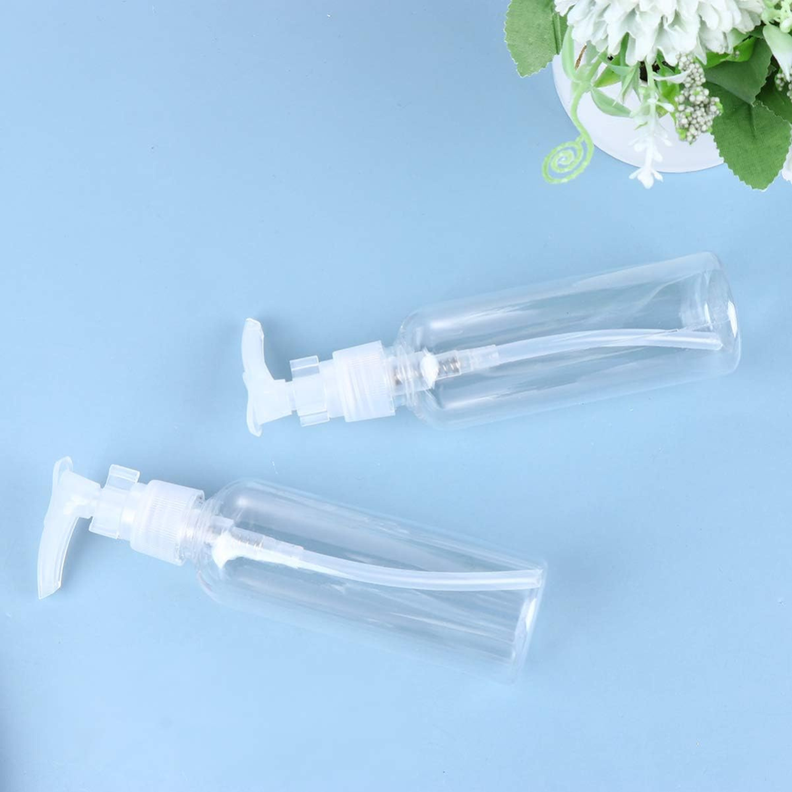 Set 6 Botella Dispensadora 75 Ml Transparente Multiuso-3