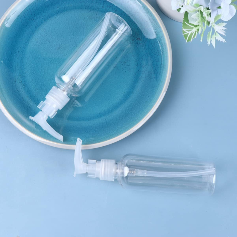 Set 6 Botella Dispensadora 75 Ml Transparente Multiuso-4