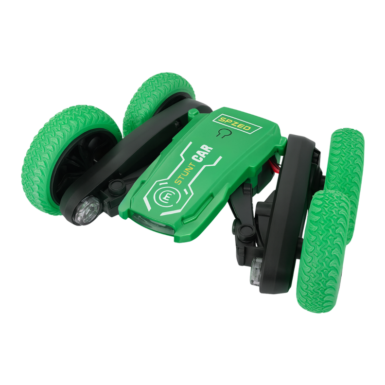Auto a Control Remoto Acrobatico RC Ruedas Plegables Luces