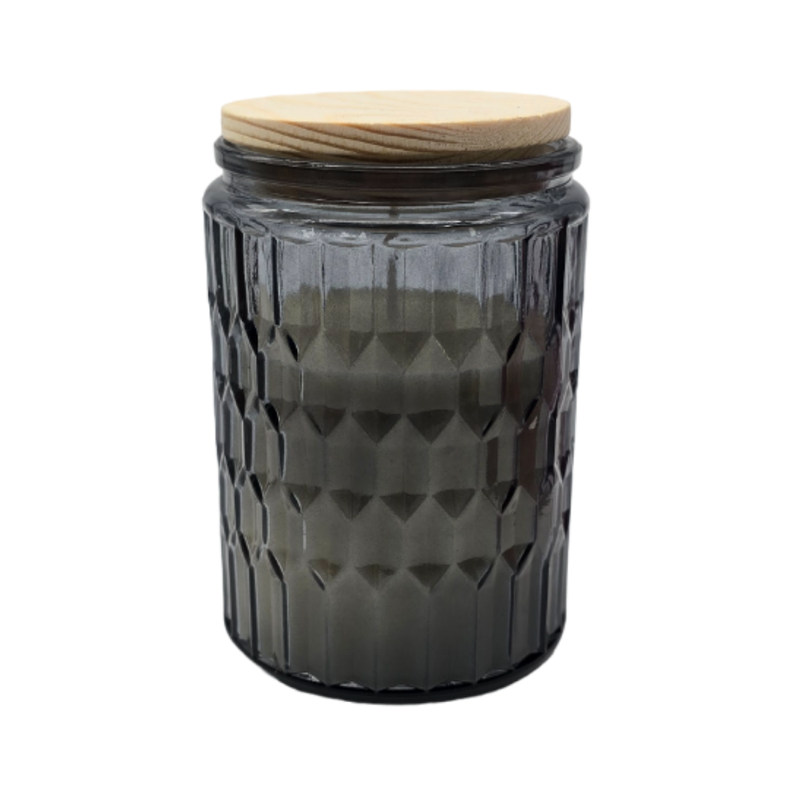 Vela Aromatica Elegante Fragancia Duradera Vaso Diseño Color-1