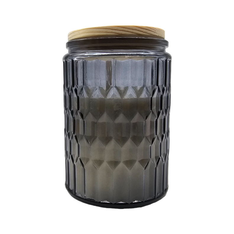 Vela Aromatica Elegante Fragancia Duradera Vaso Diseño Color-2