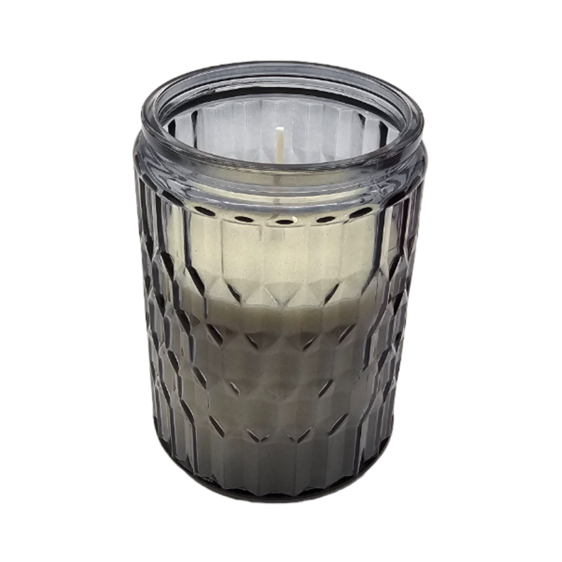 Vela Aromatica Elegante Fragancia Duradera Vaso Diseño Color-3