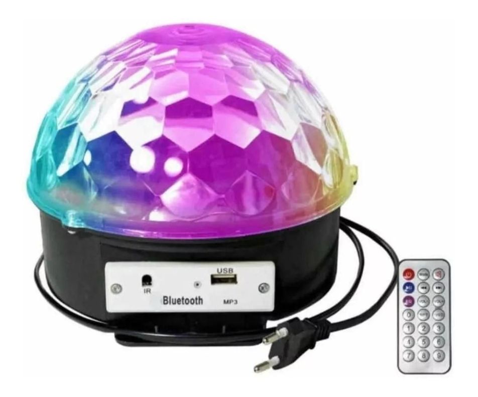 Bola Disco Magic Rítmica Con Bluetooth (versión Enchufe)-0