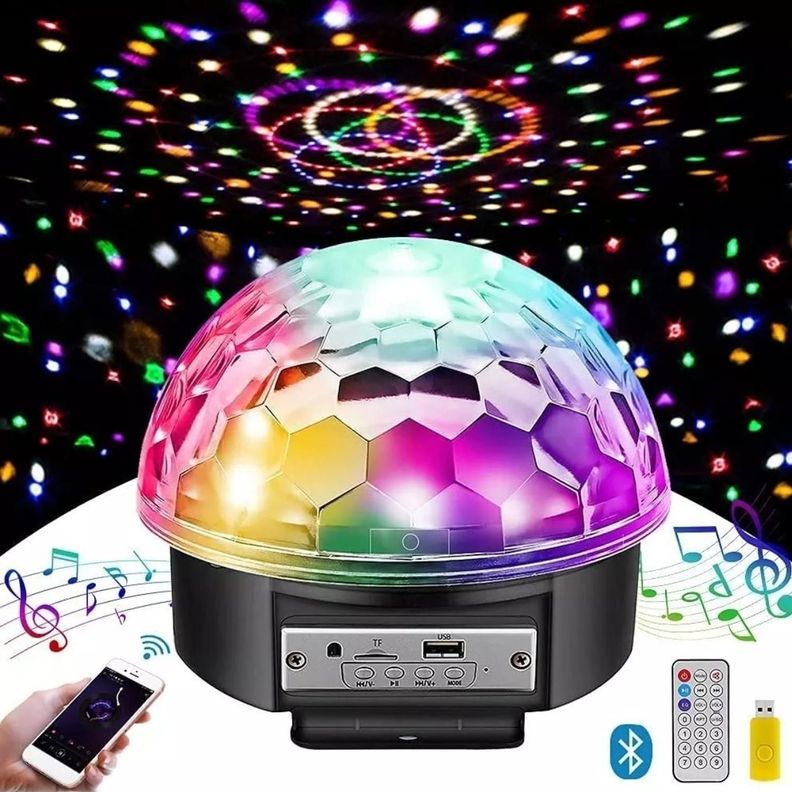Bola Disco Magic Rítmica Con Bluetooth (versión Enchufe)-3