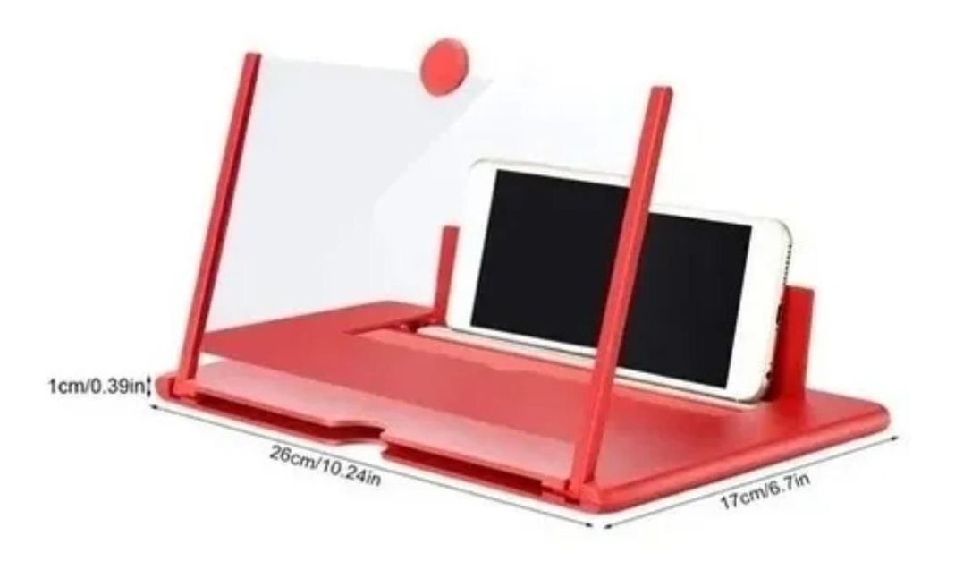 Amplificador Vídeo Hd Lupa Pantalla Teléfono Móvil Celular-2