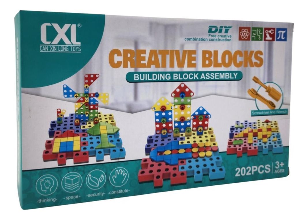 Juego De Mesa Engranajes Circuitos Bloques Educativo 202 Pcs-0