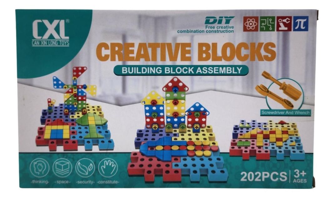 Juego De Mesa Engranajes Circuitos Bloques Educativo 202 Pcs-1