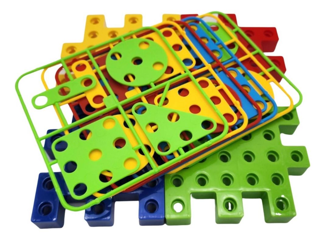 Juego De Mesa Engranajes Circuitos Bloques Educativo 202 Pcs-4