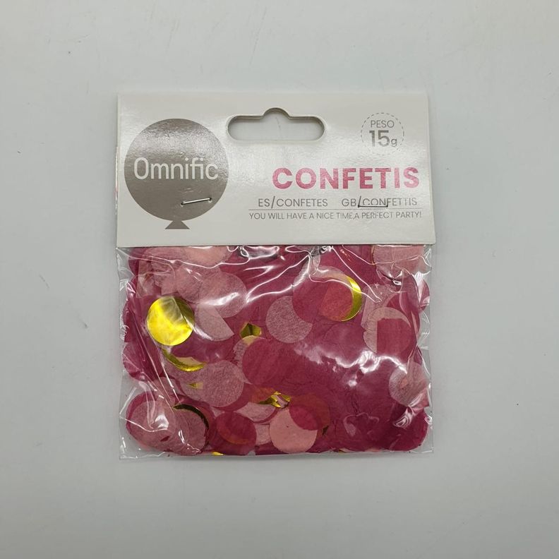 Confetis Diseño Colores Variados 30 Gramos Cumpleaños-0