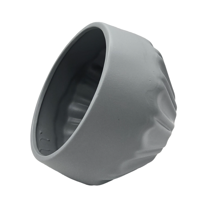 Maceteros Maceta De Ceramica Diamante Elegante Gris M-3