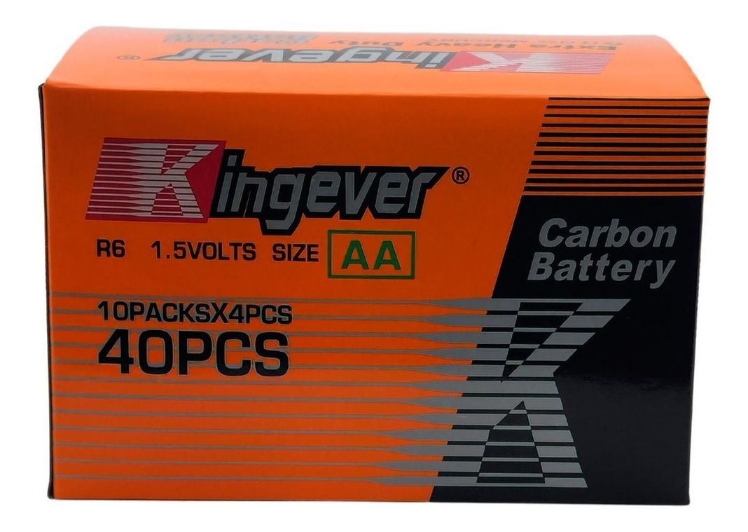 Pack Pilas Doble Aa Kingever 40 Unidades-2
