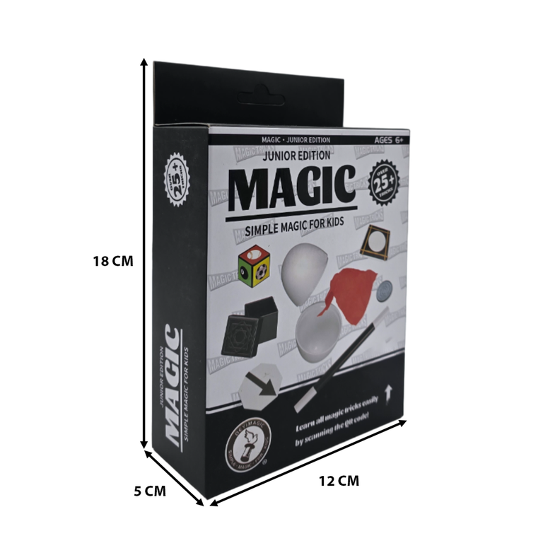 Set Juego De Magia Magic 25 Trucos De Mago Con Varita Niños-2