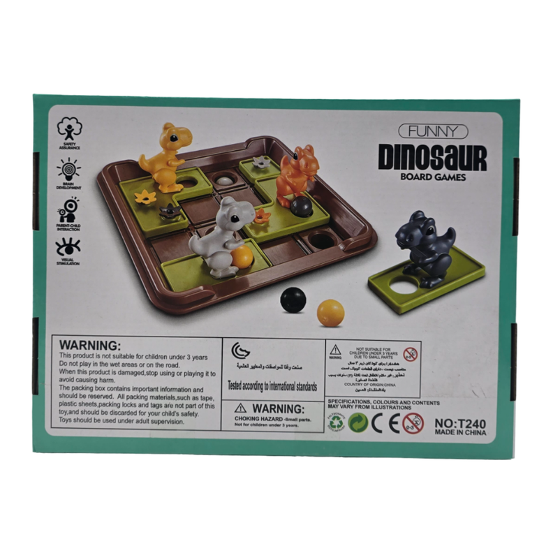 Rompecabeza 3D Juego De Habilidad y Logica Funny Dinosaurio-6