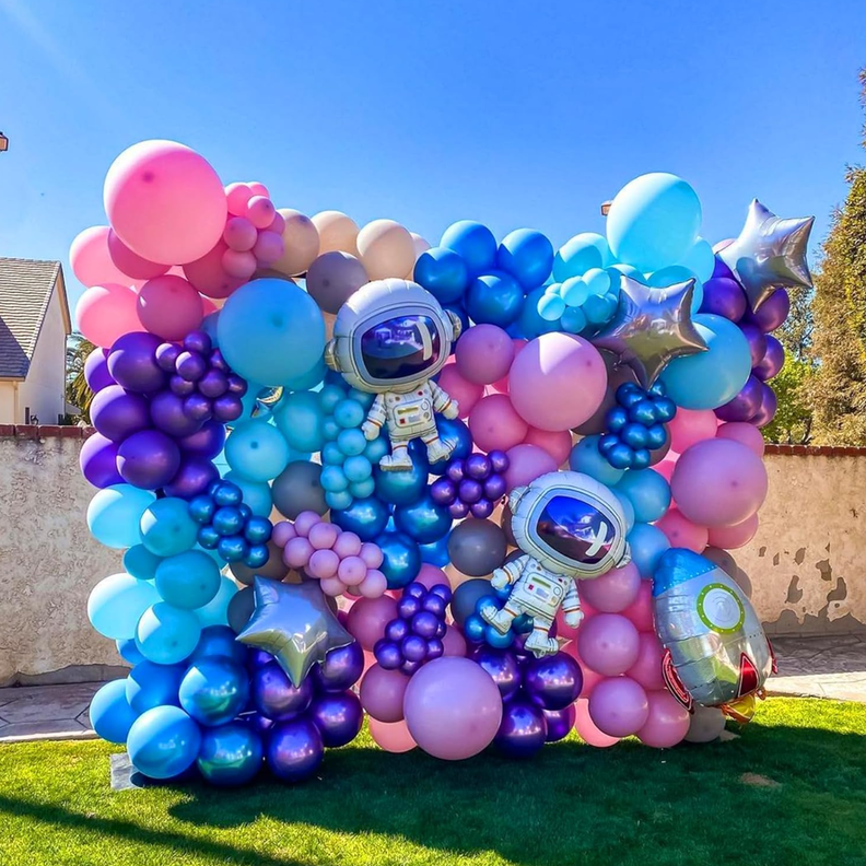 Globos Morado Metalizado 50 Unidades Tamaño 25 Cm-4