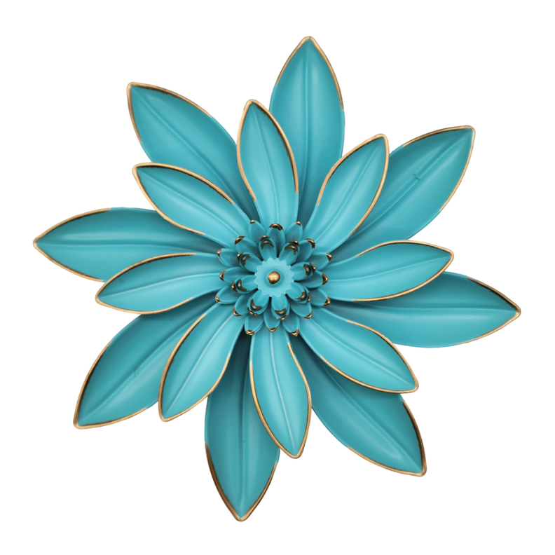 Set 4 Marcos De Espejos Flor De Loto Decorativo Calipso Deco-2