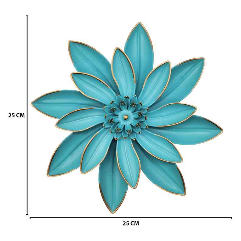 Set 4 Marcos De Espejos Flor De Loto Decorativo Calipso Deco-7