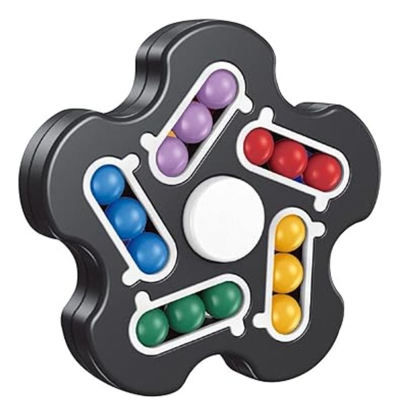 Magic Cube Tipo Fidget Spinner Juego Didactico Antiestres-0