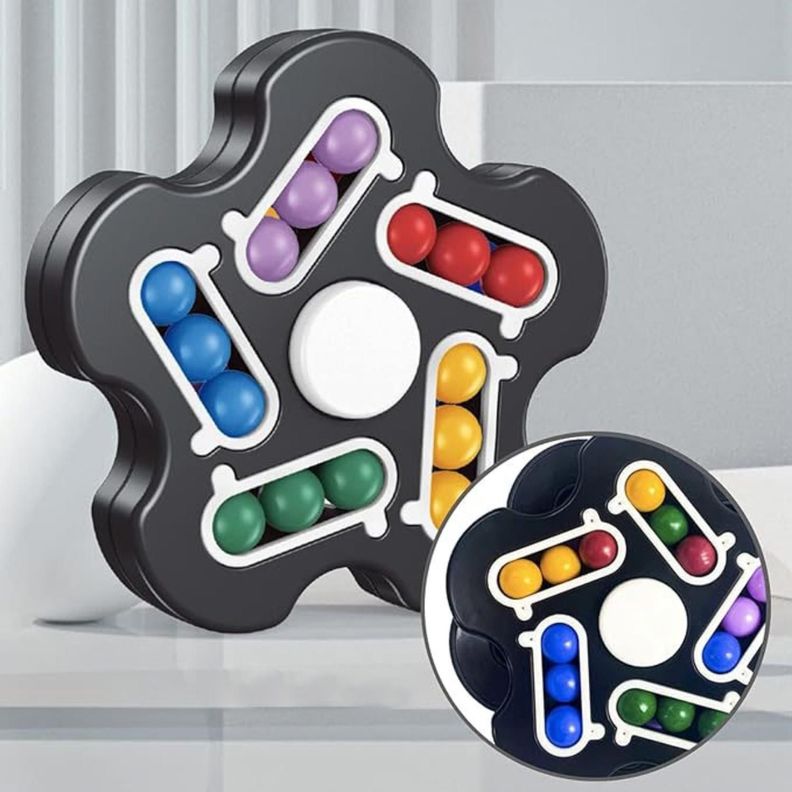 Magic Cube Tipo Fidget Spinner Juego Didactico Antiestres-1