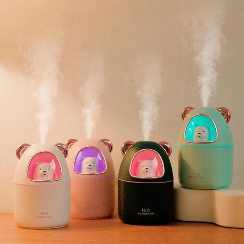 Humidificador Usb De Osito Kawaii Vaporizador De Aromas-2