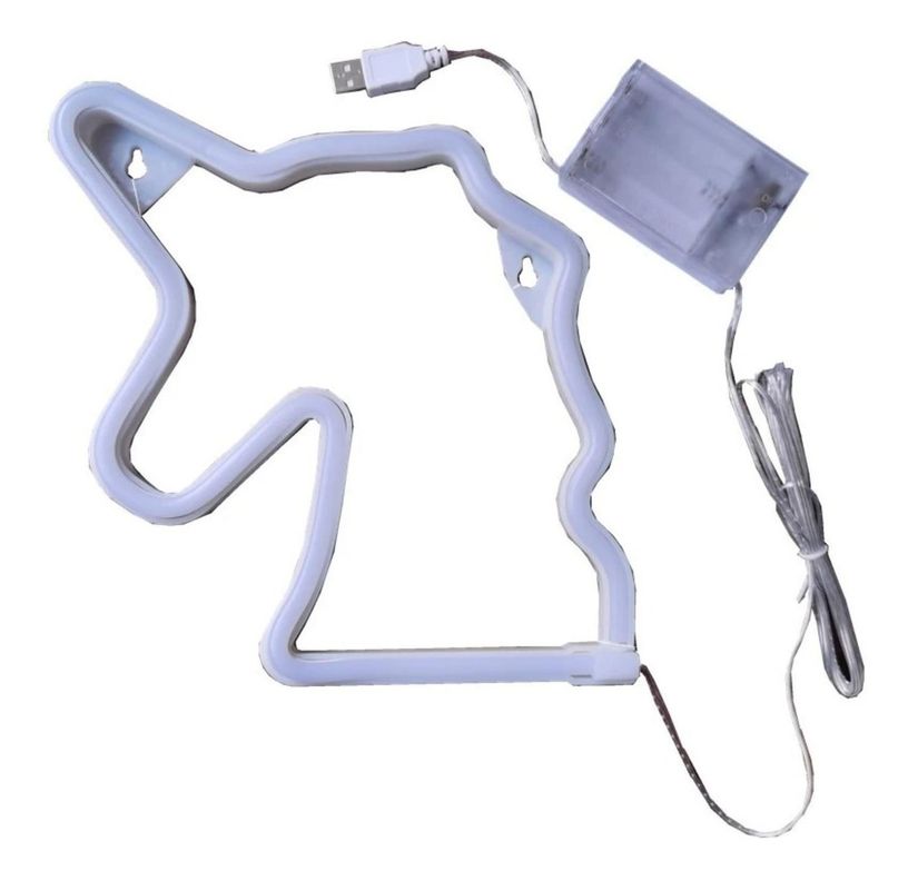 Lampara Neón Led Unicornio Decoración Todo Ambiente Hogar-2