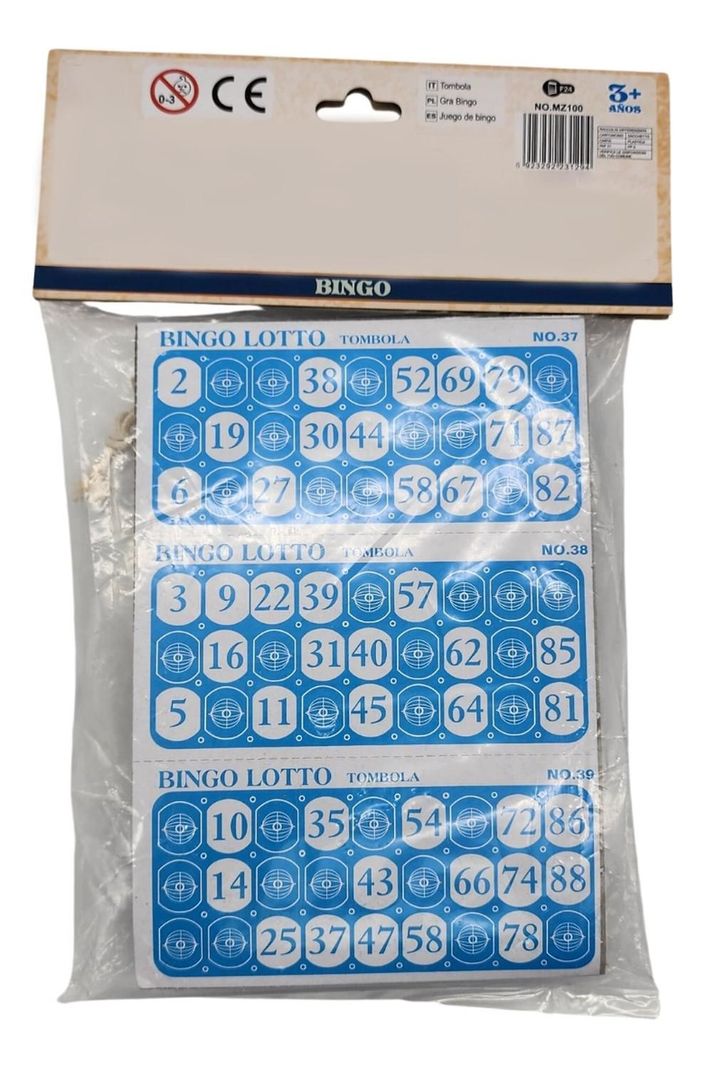 Juego De Mesa Bingo Familiar En Bolsa-1