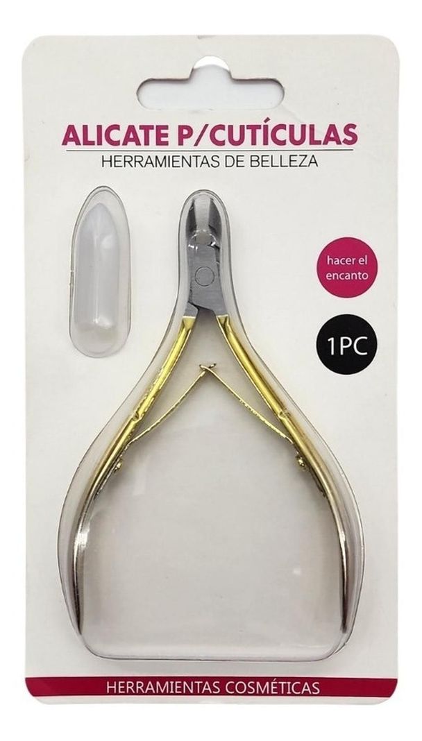 Corta Cutículas Para Manicura Manos Tipo Alicate-2