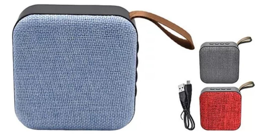 Parlante Cuadrado Bluetooth Ultra Portatil Diseño Moderno-4