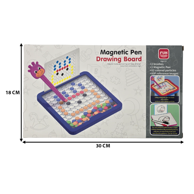 Pizarra Magica De Dibujo Magnetico Para Niños Didacticos-5