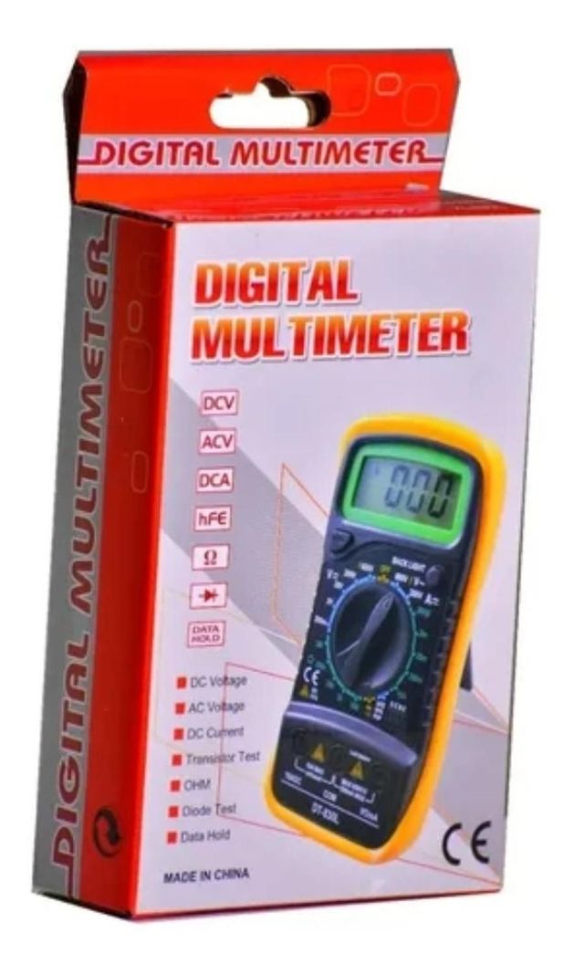 Multitester Digital Amperímetro Voltímetro Multímetro-0
