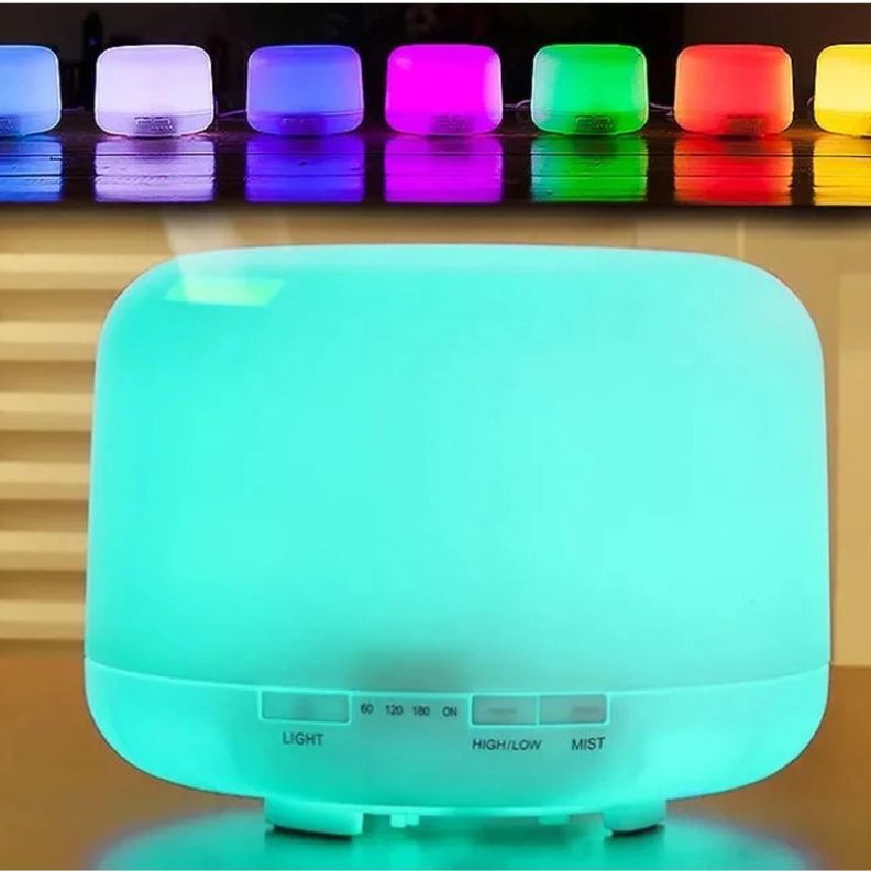 Humidificador Lampara Led Usb Vaporizador De Aromas Purifica-6