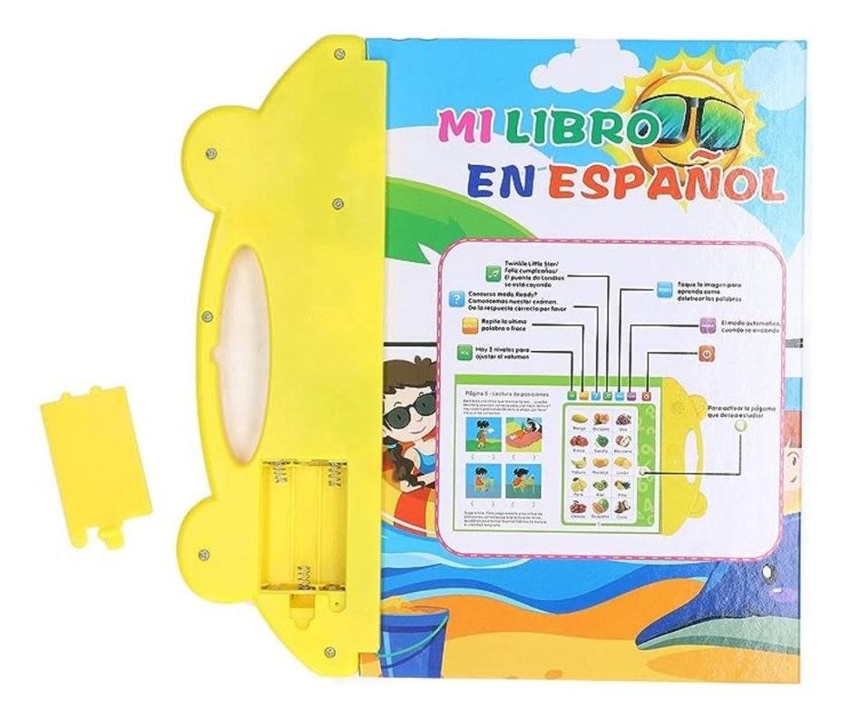 Libro De Aprendizaje Educativo Con Sonido Mi Primer Libro-2