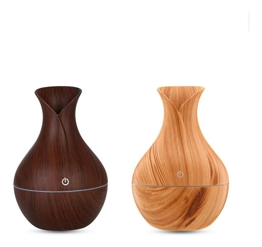 Humidificador Usb Estilo Madera Vaporizador De Aromas-1