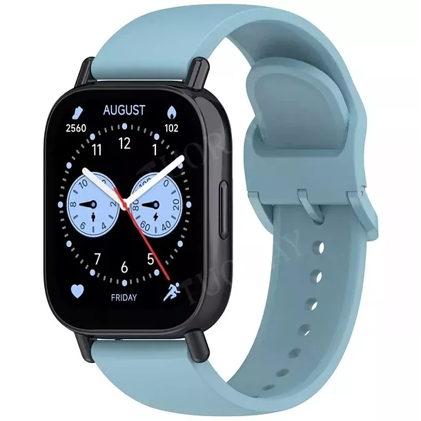 Correa Silicona Para Xiaomi Redmi Watch 5 Active Lite 22 mm Azul Claro