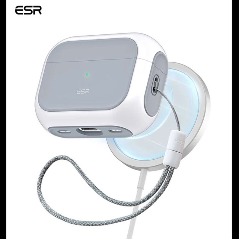 Carcasa Funda ESR Orbit Hybrid Para AirPods Pro 3 Blanco