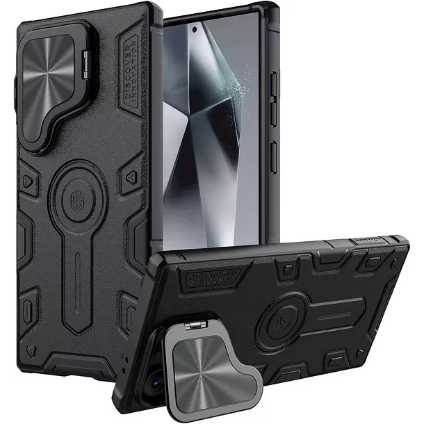Carcasa Nillkin Para S25 Ultra Armor Shield Negro