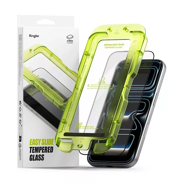Lamina Pantalla Ringke Para iPhone 18 Pro 17 Pro Pack 2 Transparente
