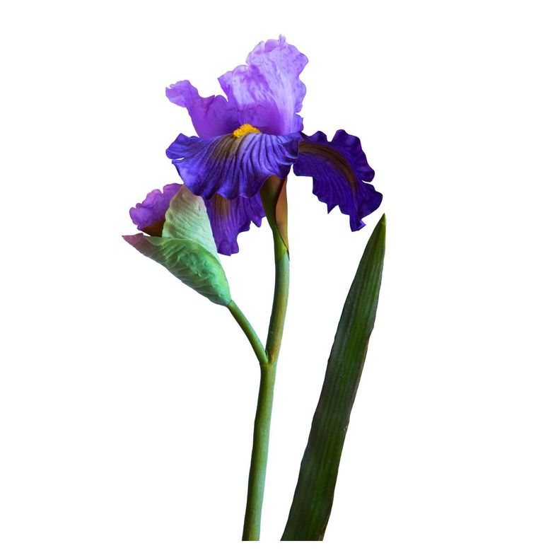 Lirio Morado Flor Artificial by Le Bouquet 65 cm-1