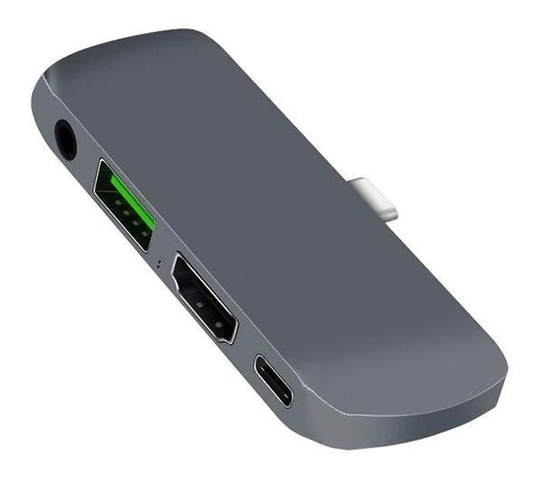 Adaptador Hub Usb Tipo C 4 En 1 Para iPad
