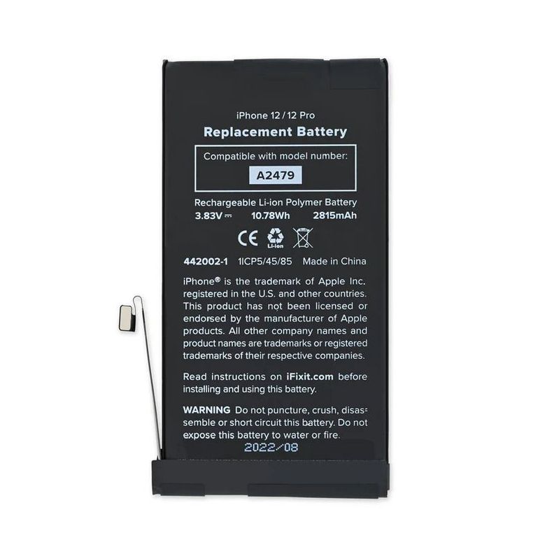 Batería Compatible con iPhone 12 y iPhone 12 Pro (2020)-0