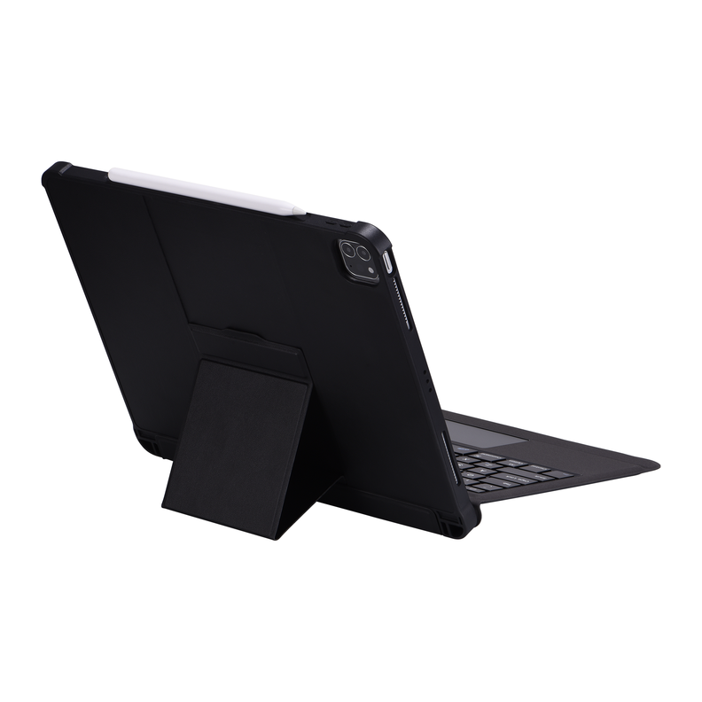 Funda Con Teclado Y Touchpad iPad Pro 12.9 Desde 2018 3ra 4ta 5ta Gen-3