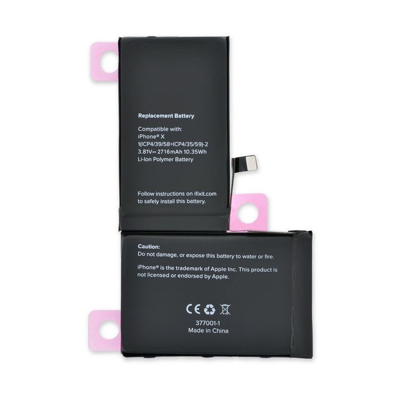 Batería Compatible con iPhone X 2017-0