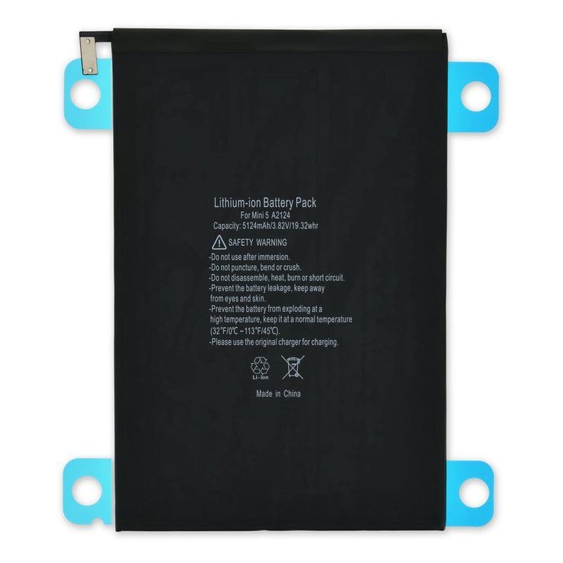 Bateria A2124 para iPad Mini 5ta Gen 2019 (A2133 y A2126)-0