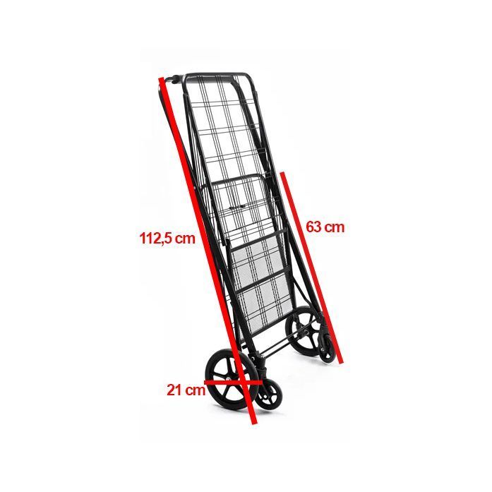 Carrito Para Compras Plegable Supermercado / Feria -2