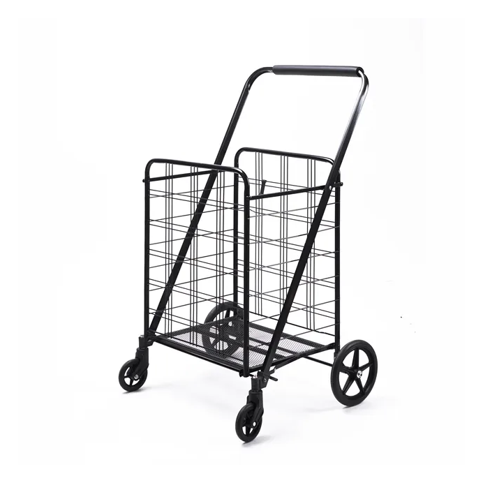 Carrito Para Compras Plegable Supermercado / Feria -4