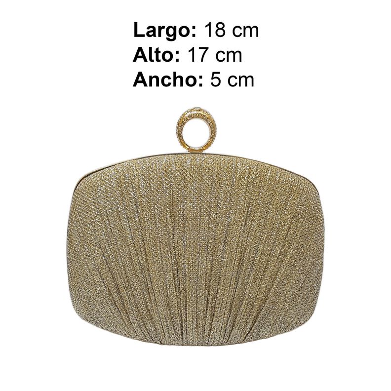 Cartera Clutch Paula Para Dama Varios-1