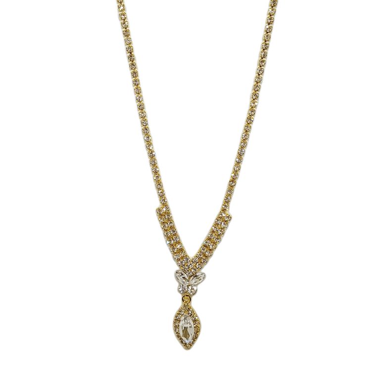 Set De Collar Y Aros Para Fiesta Amni-1