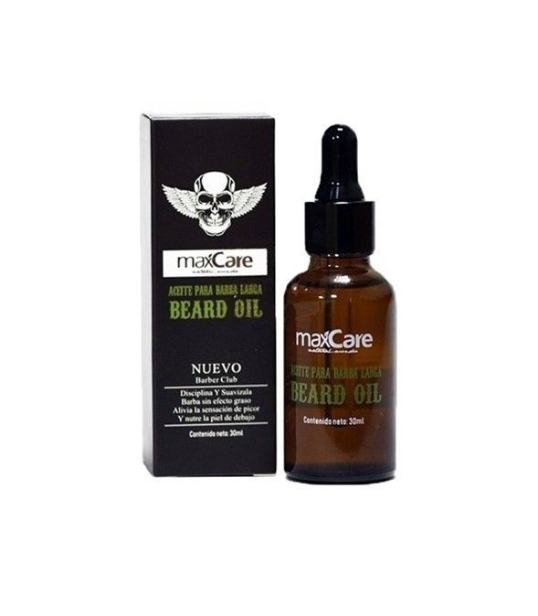 MAXCARE Aceite Para Barba Con Vitamina E-0