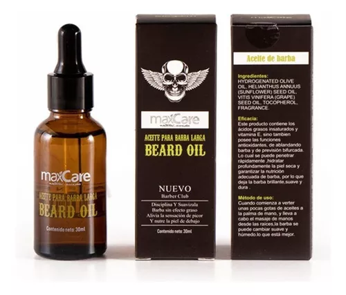 MAXCARE Aceite Para Barba Con Vitamina E-1