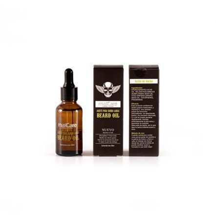 Pack Hombre Maxcare, Aceite Barba, Espuma de Afeitar, Peine Carbón Maxcare-1